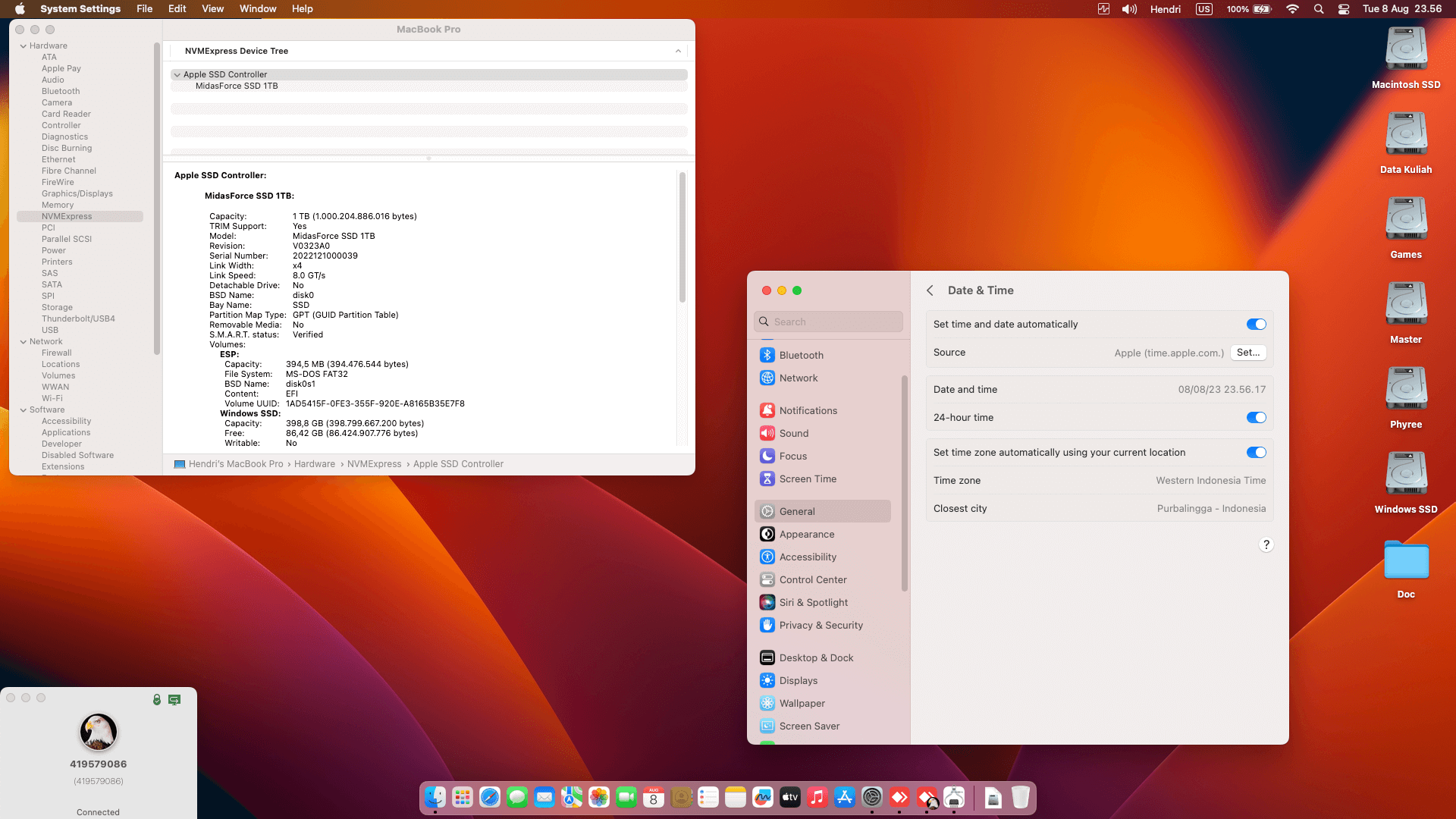Acer Nitro 5 AN515 52 781K [CoffeeLake   Intel UHD 630 + I2C]   OpenCore 1